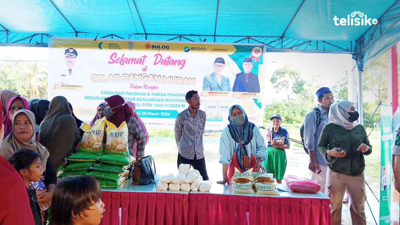 Tekan Inflasi, Pemda Buton Gelar Pasar Murah di Wolowa