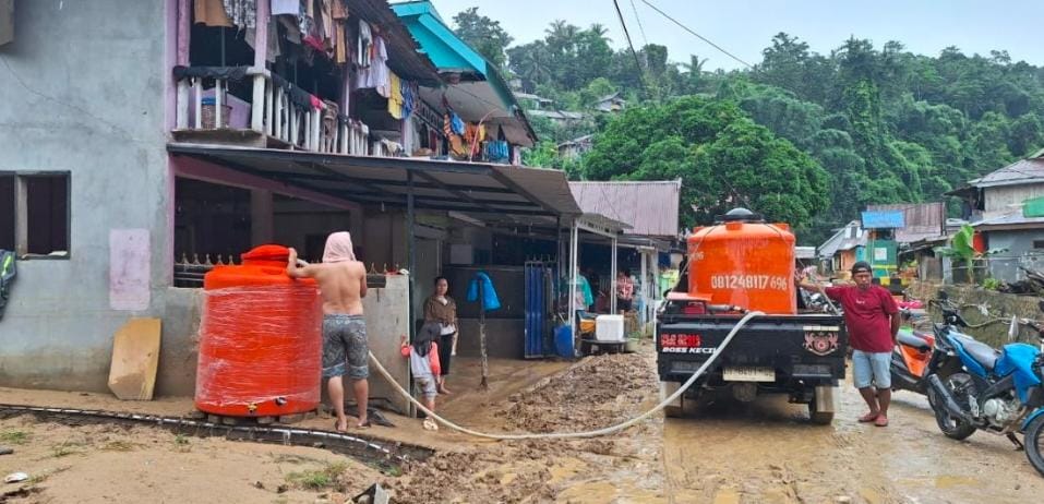 Terima Instruksi Pj Gubernur, Dinas Cipta Karya Sulawesi Tenggara Bantu Korban Banjir di Kendari