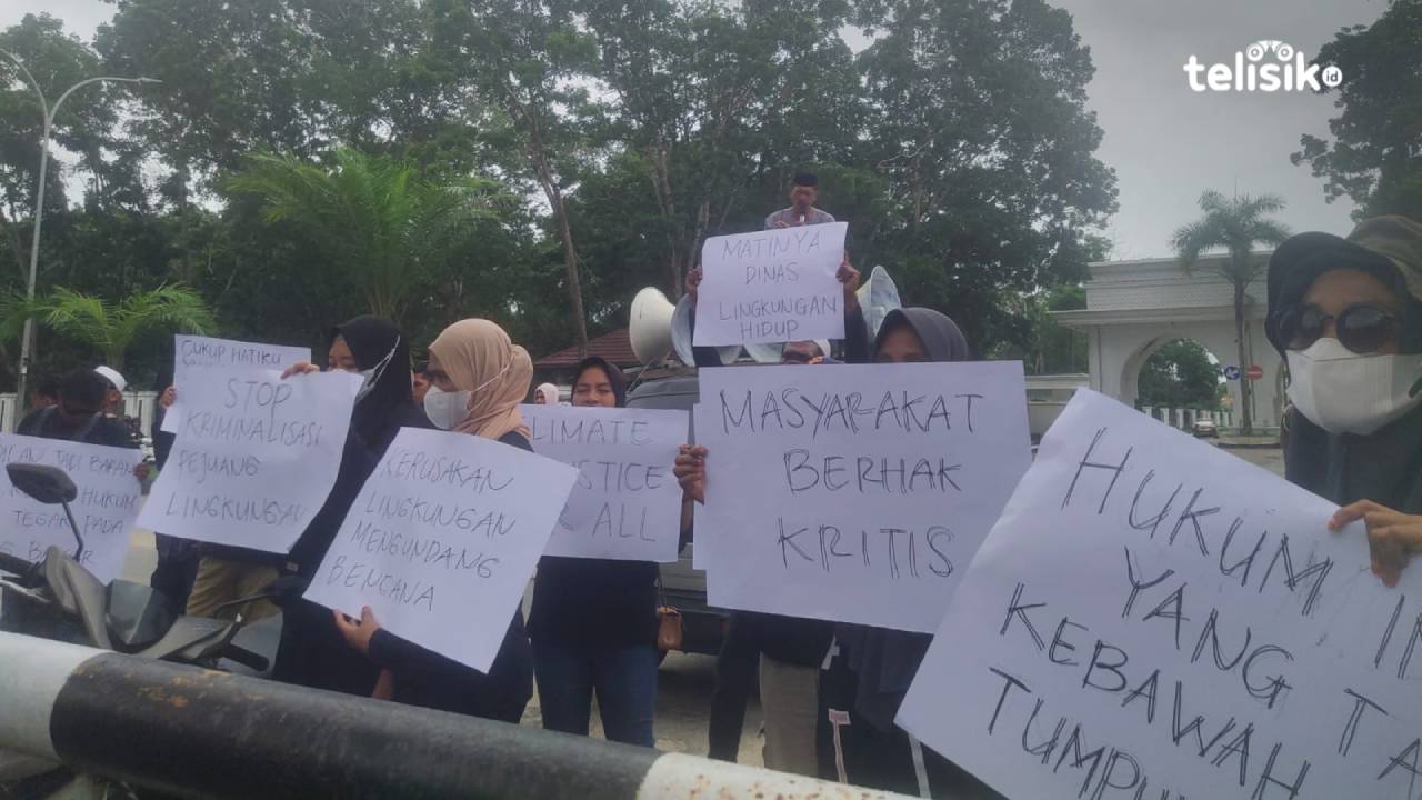Unjuk Rasa di Polda Sulawesi Tenggara, Warga Torobulu Tolak Kriminalisasi