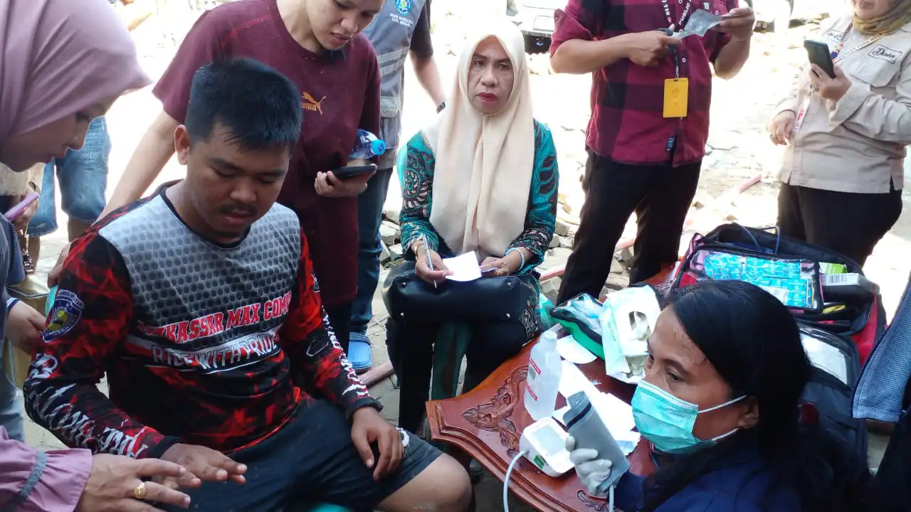 Usai Banjir Banyak Warga Terluka, Dinkes Kota Kendari Turunkan Tenaga Medis