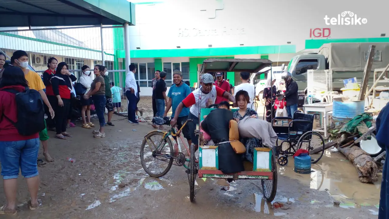 Usai Banjir, Pasien Rumah Sakit Santa Anna Kendari Gagal Operasi dan Memilih Pulang