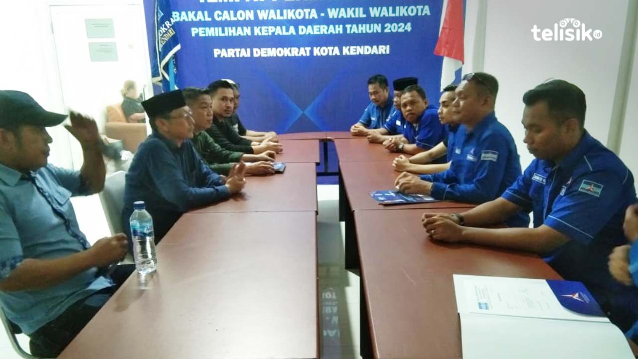 7 Kandidat Kembalikan Formulir Balon Wali Kota Kendari ke Demokrat