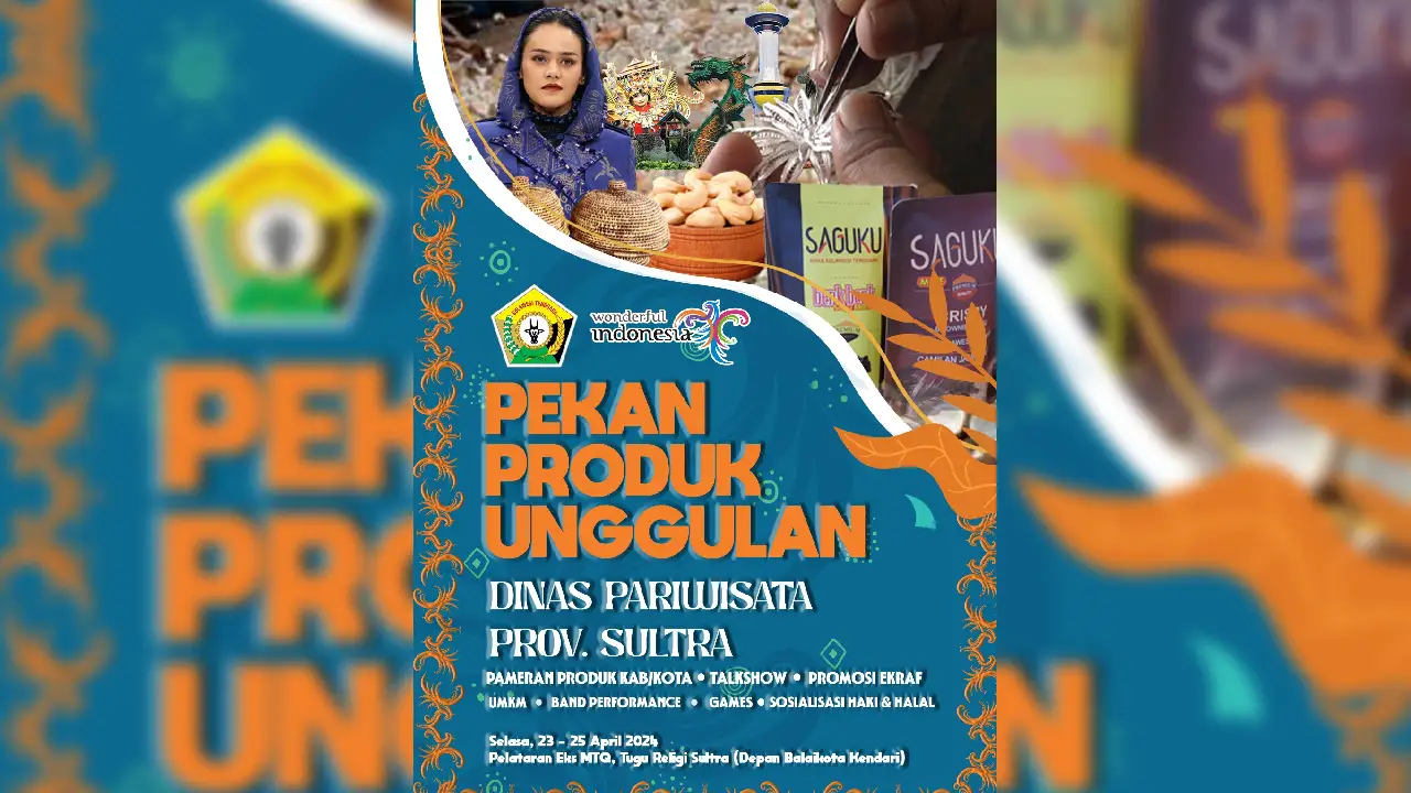 Konawe Selatan dan Buton Utara Stand Favorit Pekan Produk Unggulan 2024 Sulawesi Tenggara