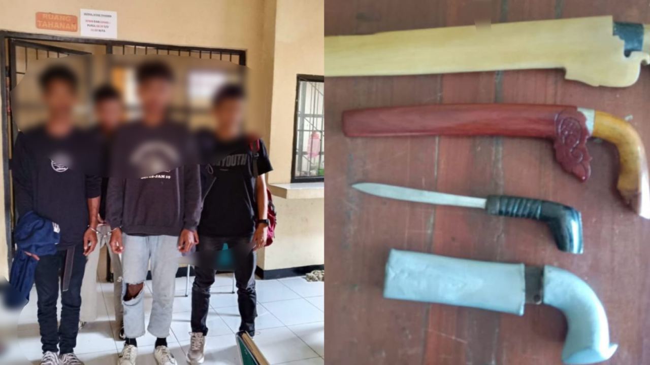 Polisi Temukan Senjata Tajam dalam Festival Pekande-Kandea Buton Tengah