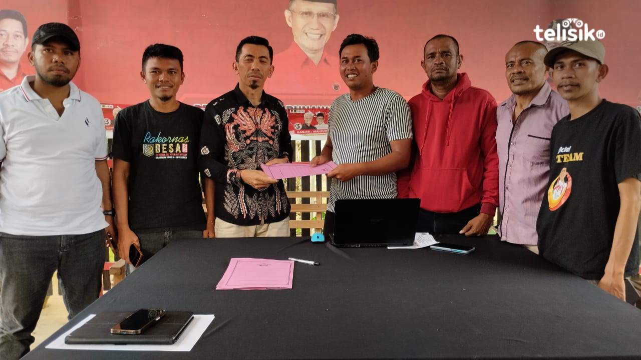 Bakal Calon Bupati Muna Barat La Ode Muhammad Amsar Daftar di PDIP