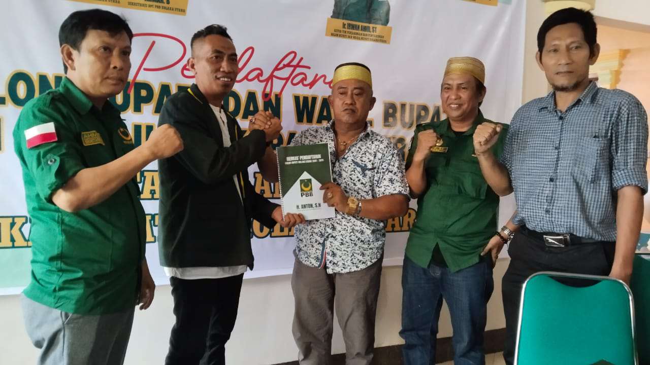 Balon Bupati Kolaka Utara Anton Resmi Mendaftar di PBB