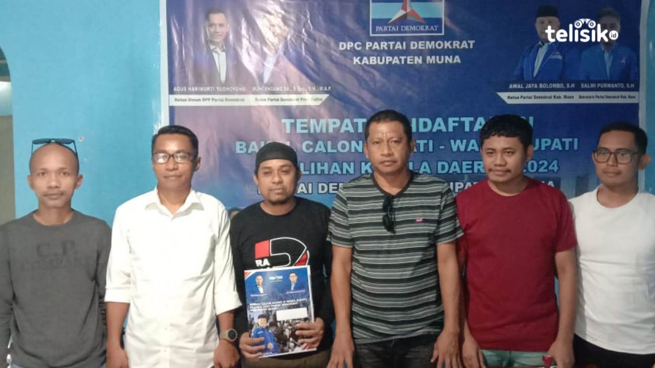 Balon Bupati Muna Rajiun Incar Demokrat