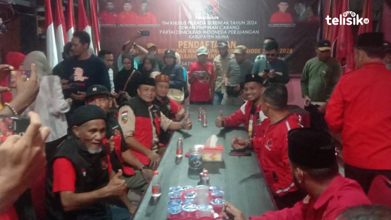 Balon Bupati Muna Rajiun Tumada Klaim Bagian dari PDIP, Lalu Incar Gerindra dan Hanura