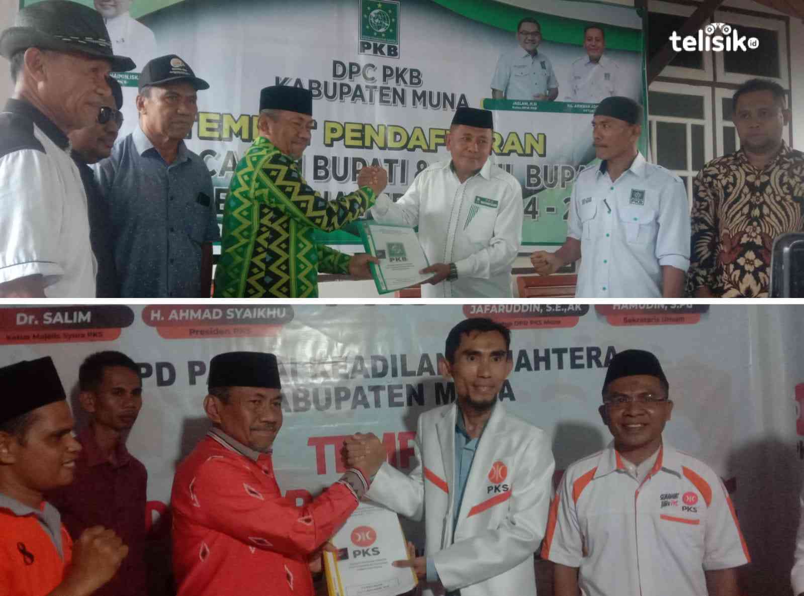Borong Daftar Parpol, Balon Bupati Muna Bachrun Labuta Kunci PKB dan PKS