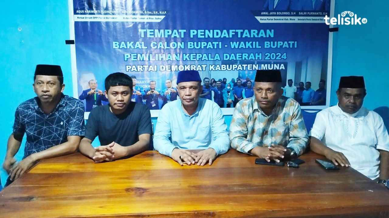Demokrat Buka Pendaftaran Cabup-Cawabup Muna, Kader Wajib Terlibat jadi Calon