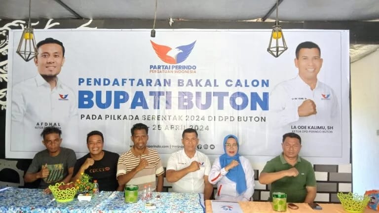 DPD Partai Perindo Buton Buka Penjaringan Kepala Daerah dengan Mahar Segini