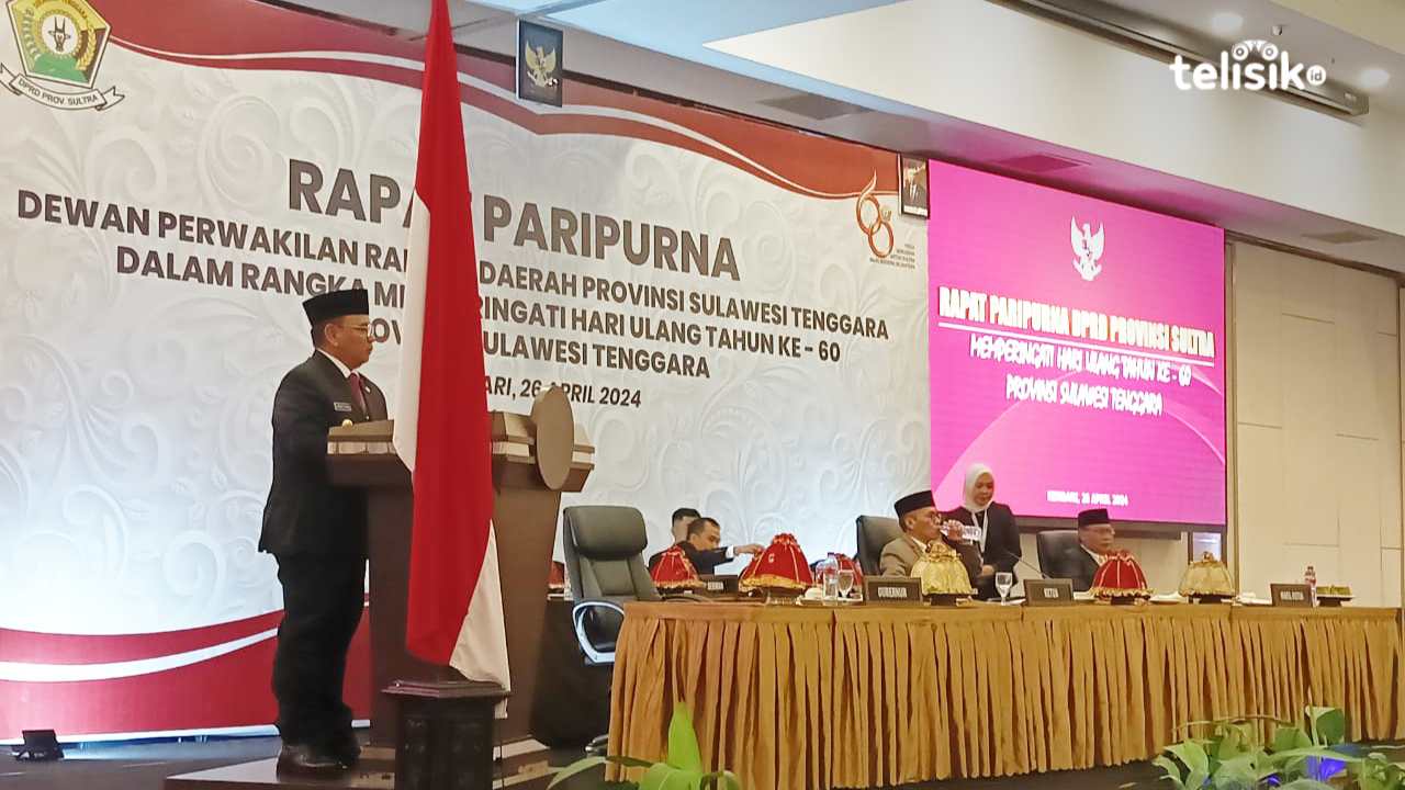 DPRD Sulawesi Tenggara Gelar Paripurna Peringatan HUT ke-60