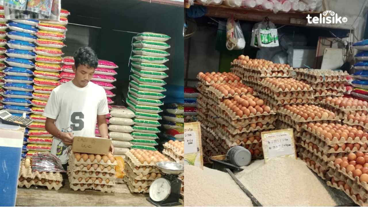 Dua Toko Sembako di Kendari Ini Jual Telur dan Beras dengan Harga Terjangkau