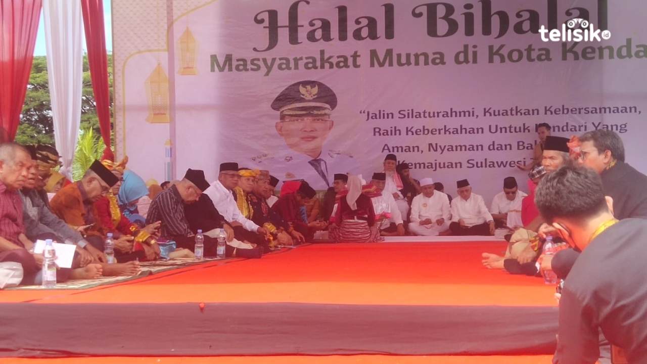 Halal Bihalal Masyarakat Muna di Kota Kendari Dihadiri Ribuan Orang