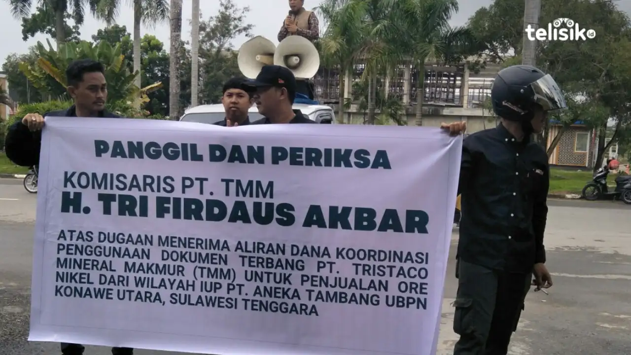 Kejati Sulawesi Tenggara Didesak Periksa dan Tahan Komisaris PT Tristaco Mineral Makmur