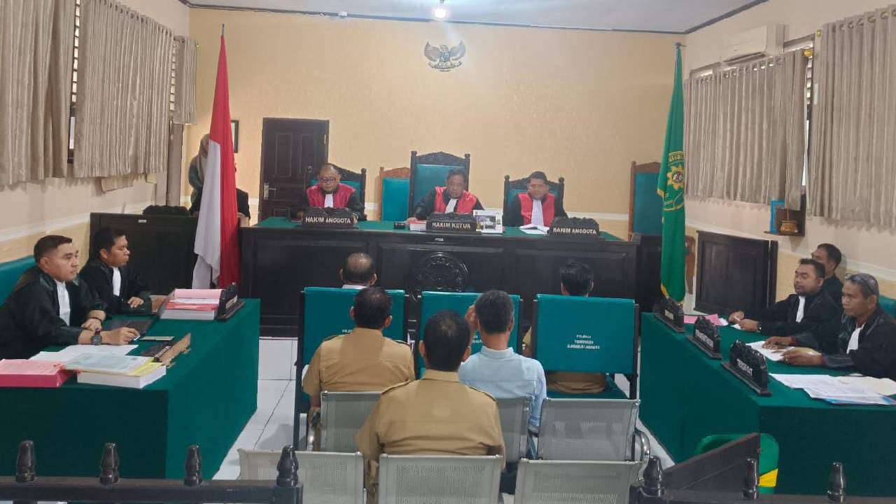 Mantan Pj Bombana Burhanuddin jadi Saksi Sidang Perkara Korupsi Jembatan Cirauci II