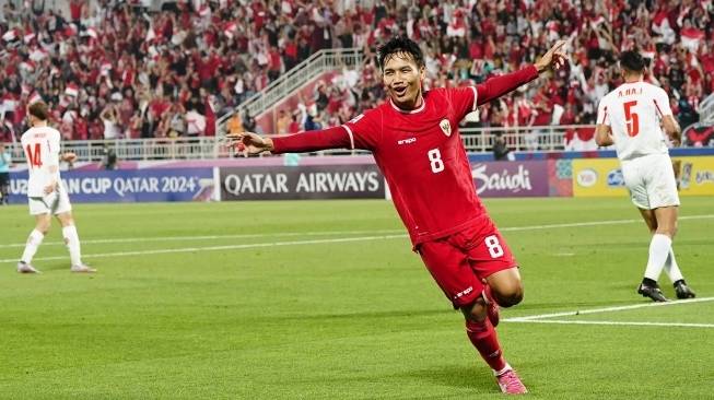 Piala Asia U-23: Ukir Sejarah, Timnas Indonesia Bantai Yordania