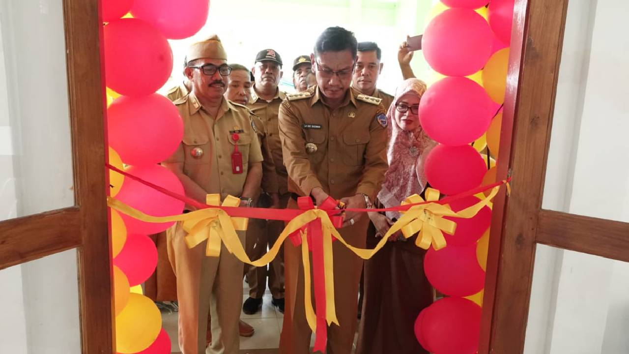 Pj Bupati Buton Selatan Resmikan Puskemas Gajah Mada