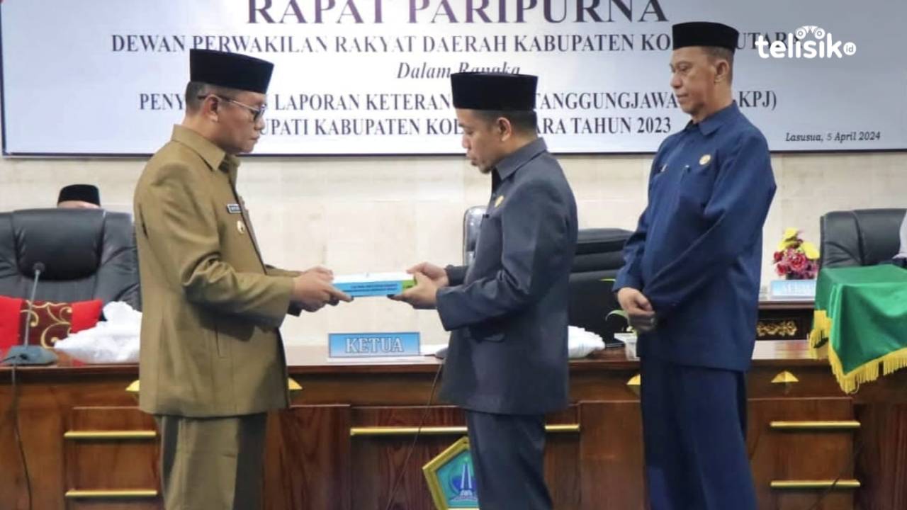 Serahkan LKPJ, Sukanto Toding Paparkan Arah Kebijakan Umum dan Strategi Pembangunan Kolaka Utara