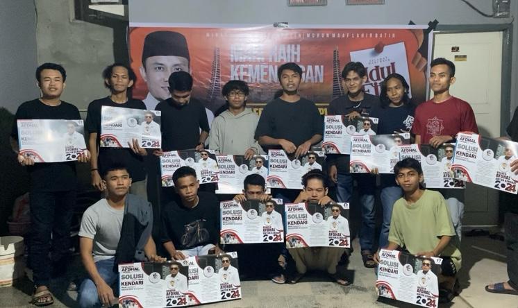 Siap Tarung Pilwali Kendari, Afdhal Didukung Relawan Suara Akar Rumput