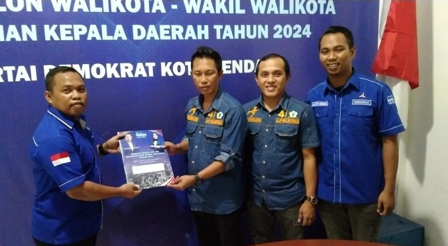 SKI, Abdul Rasak, AJP dan Abdul Rahman Daftar Bakal Calon Wali Kota Kendari di Partai Demokrat