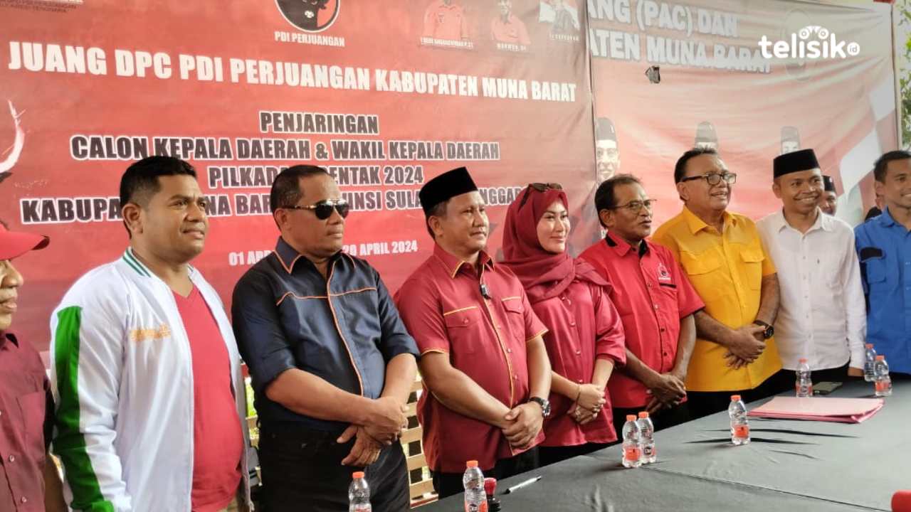 Tujuh Parpol Dukung La Ode Darwin di Pilkada Muna Barat 2024