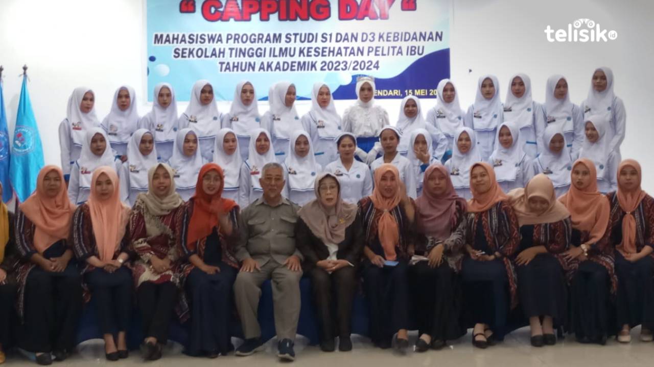 27 Mahasiswa Stikes Pelita Ibu Kendari Ikut Capping Day