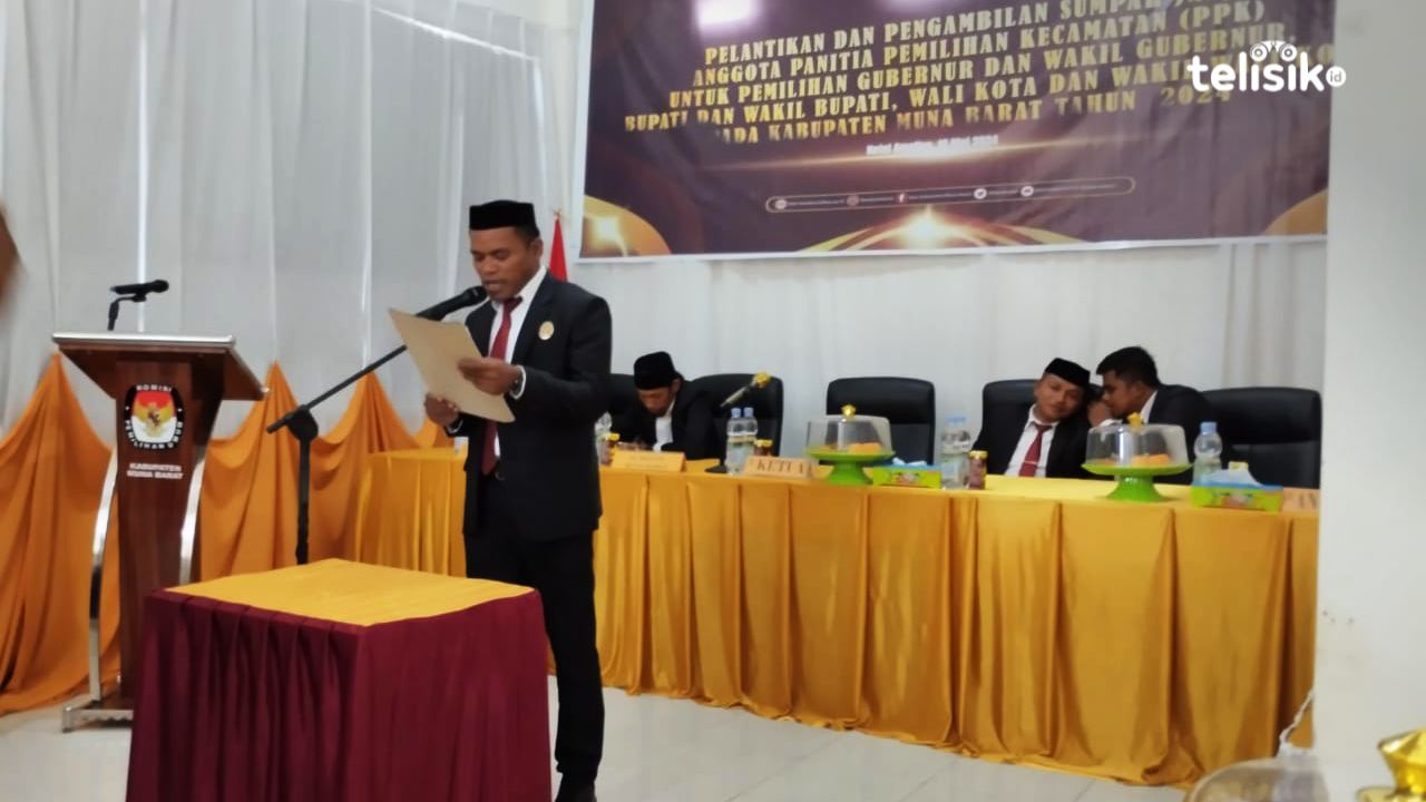 55 Anggota PPK Muna Barat Diimbau Utamakan Loyalitas dan Integritas