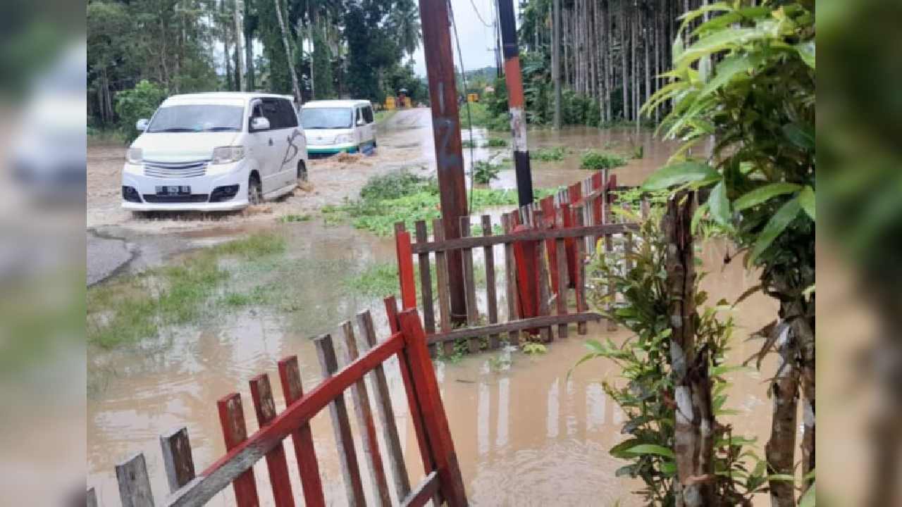 Desa Wolowa di Buton Terendam Banjir