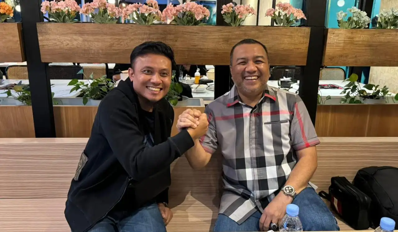 Dua Figur Muda Kendari Afdhal-AJP Jalin Silaturahmi Politik, Sinyal Koalisi?