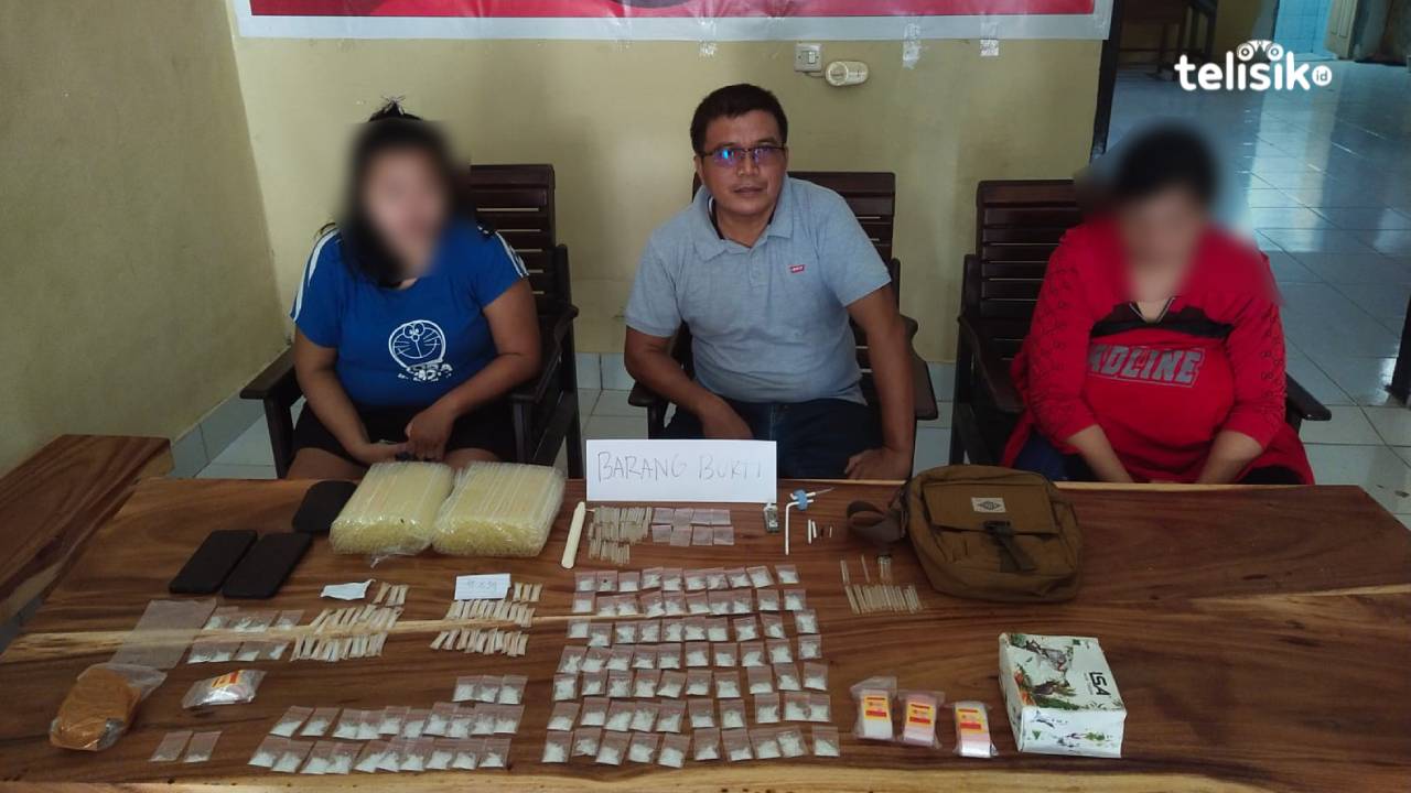 Dua Wanita Pengedar Sabu di Muna Ditangkap Polisi, Satu di Antaranya Hamil Besar