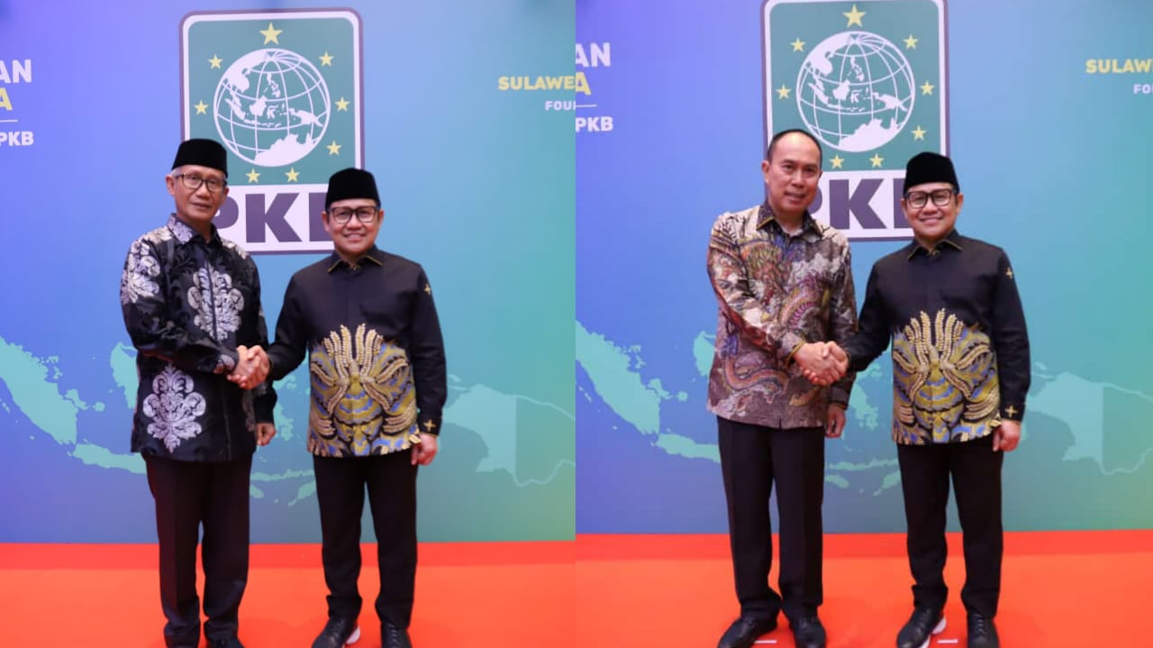 Empat Balon Gubernur Sulawesi Tenggara LA, ASR, Tina Nur Alam dan Bahtiar Bertemu Ketua Umum PKB di Makassar