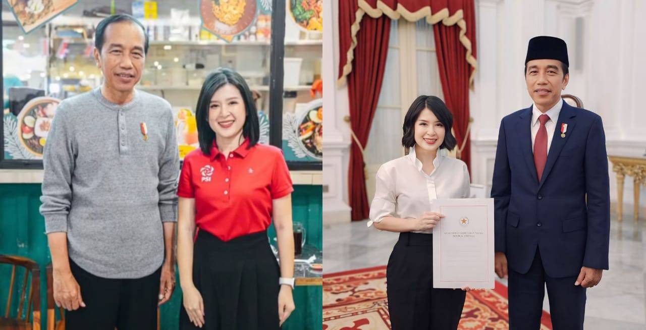 Grace Natalie Mantan Presenter Cantik Masuk Istana jadi Staf Khusus Presiden Jokowi