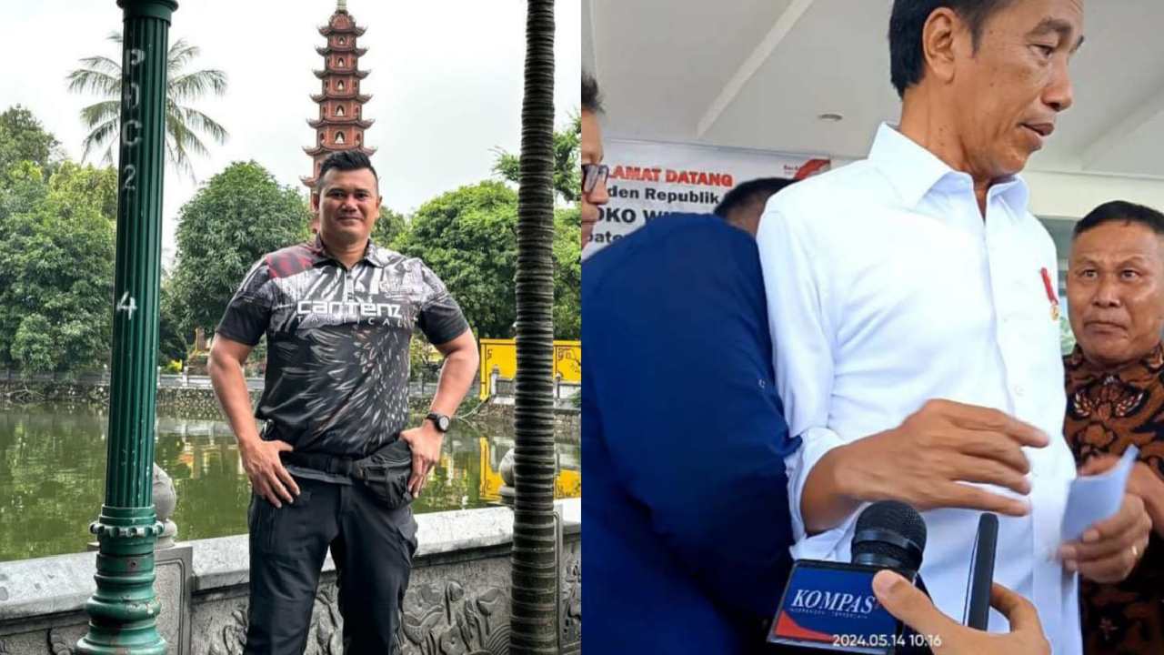 Ini Sosok Pria Tinggi Besar Amankan Seorang ASN di Konawe, Perisai Hidup Ring Satu Presiden Jokowi