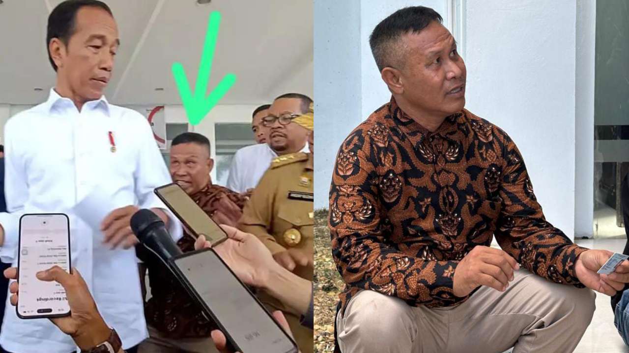 Ini Sosok Pria yang Nekad Tembus Pengamanan Jokowi di Konawe