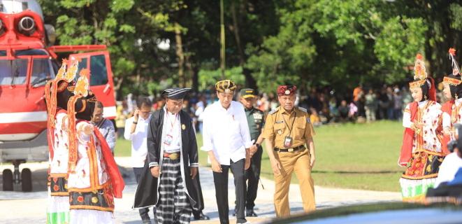 Jokowi Presiden Kedua yang Berkunjung di Muna
