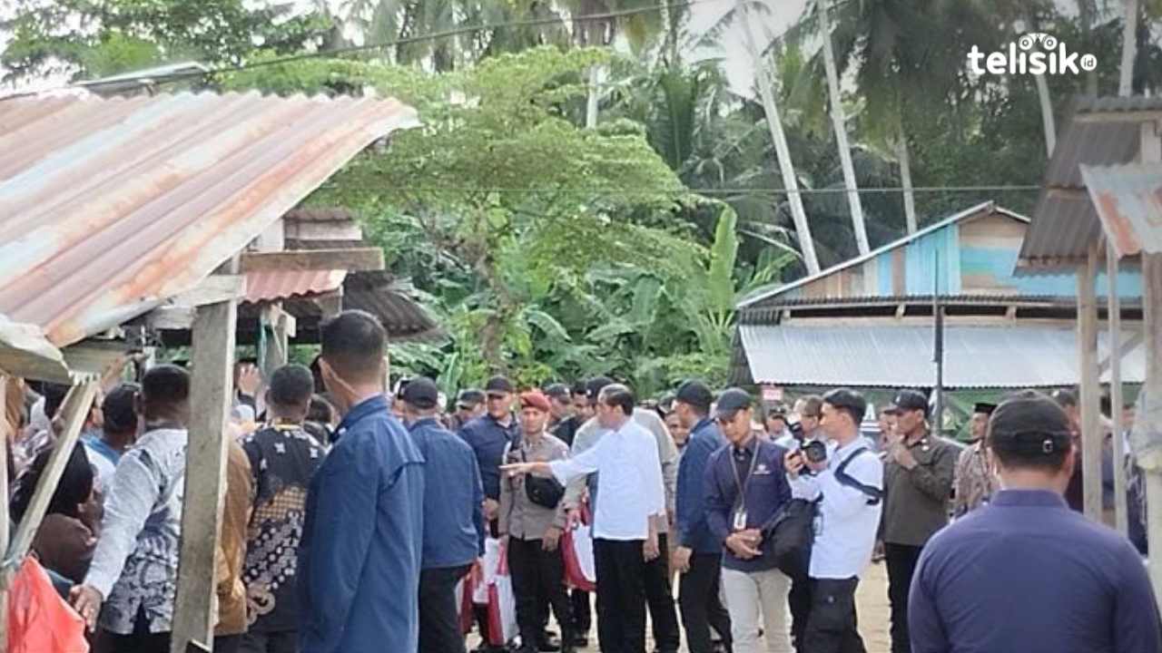 Jokowi Tinjau Pasar Tradisional di Muna Barat, Warga Sebut Suatu Berkah