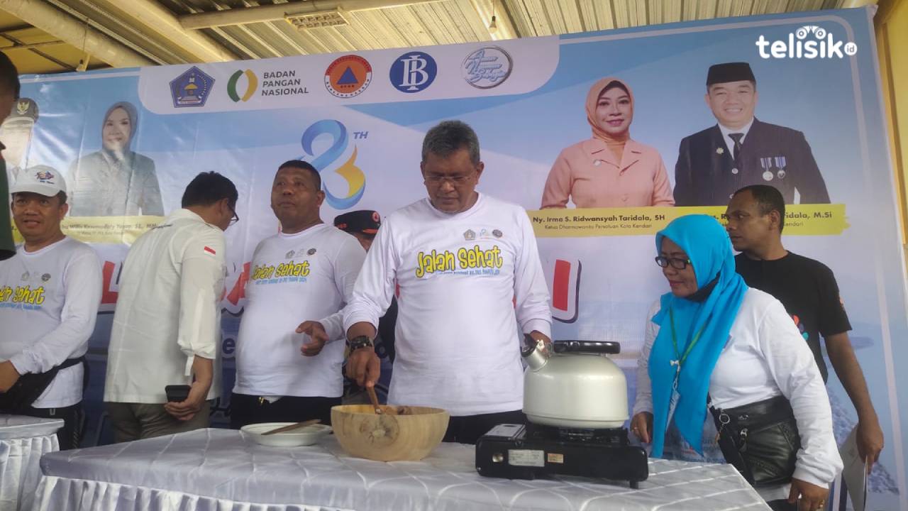 Lomba Mosolori Antar Kepala OPD Semarakkan HUT ke-193 Kota Kendari