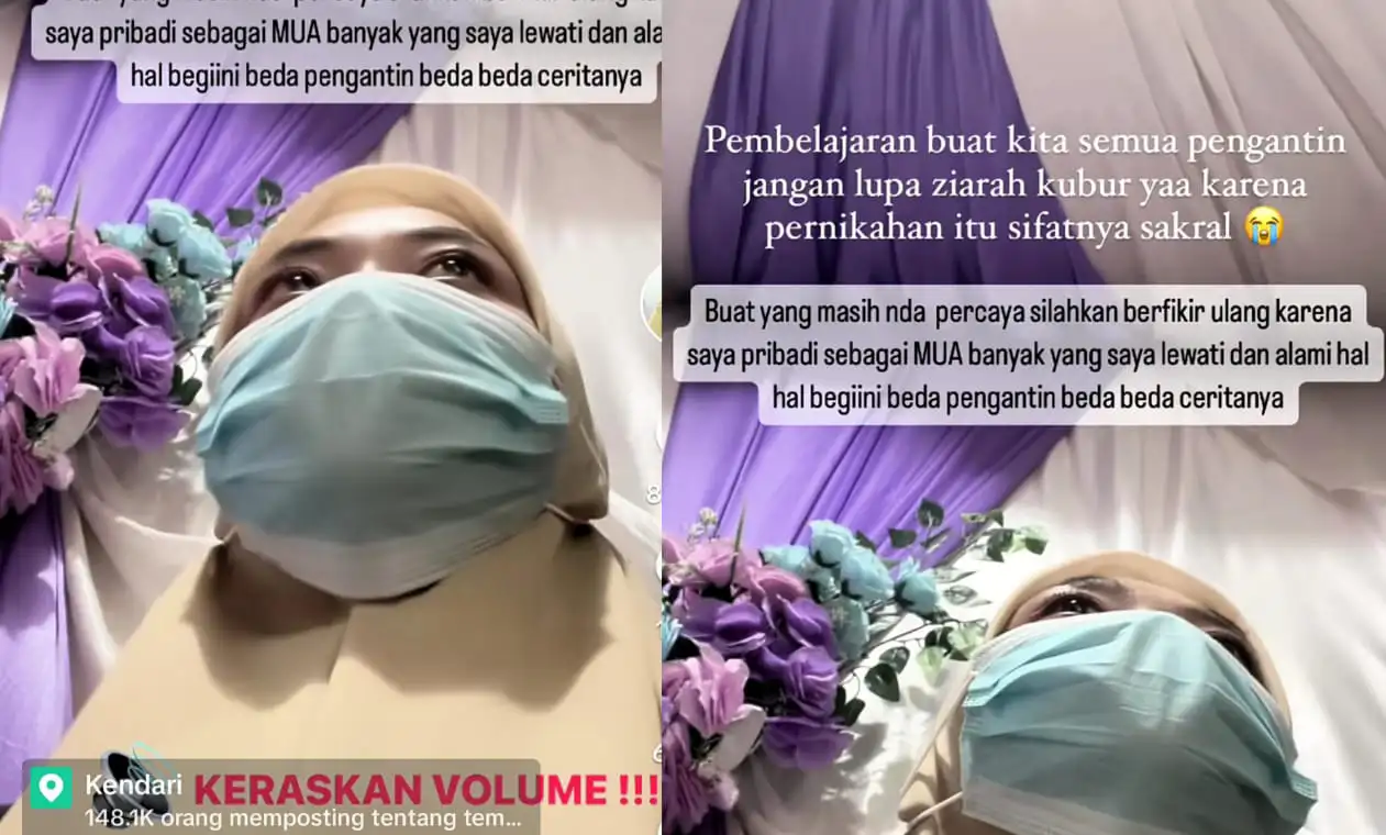 Lupa Ziarah Kubur, Pengantin di Kendari Kerasukan Arwah saat Ijab Kabul