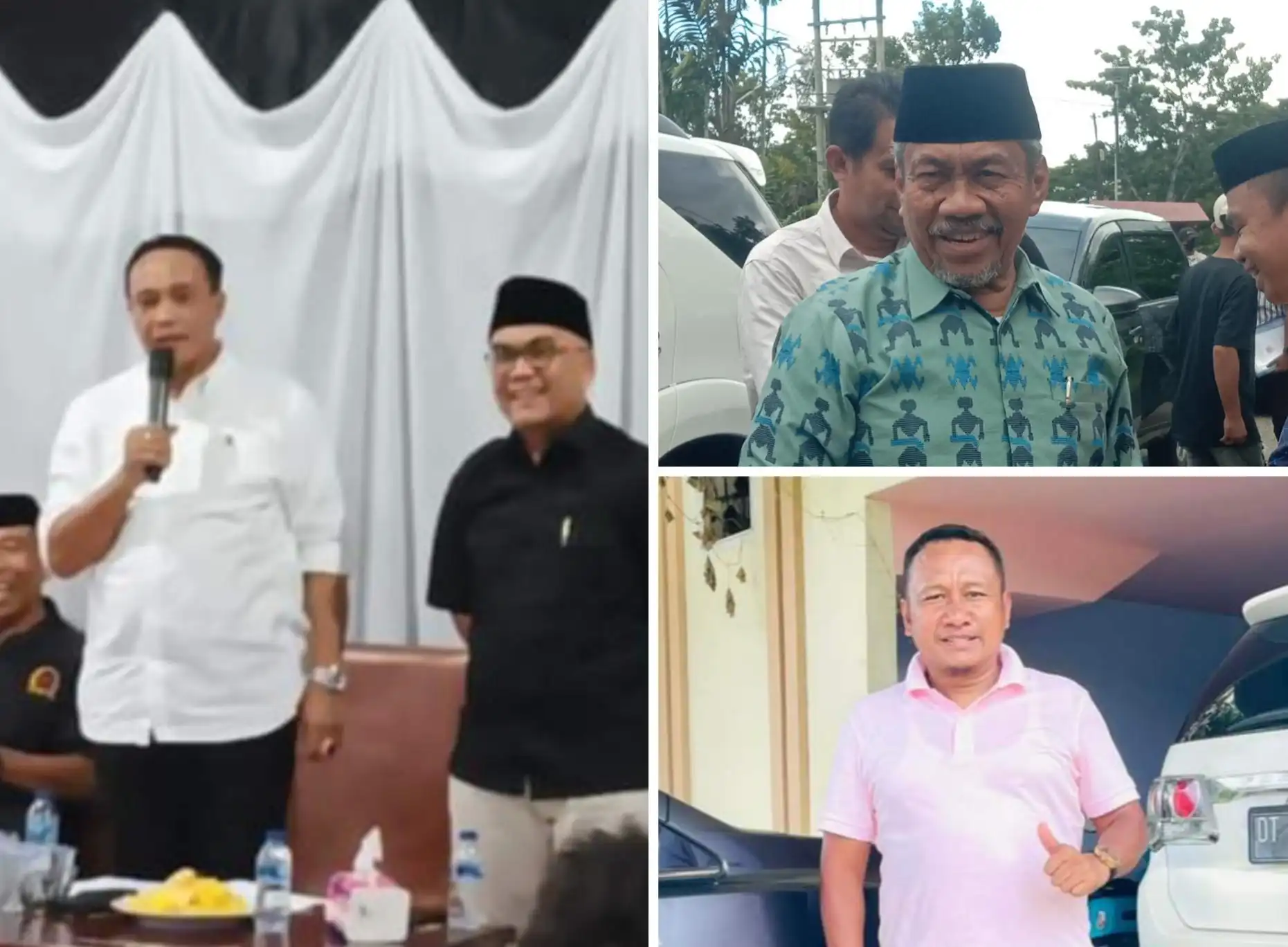 Pasangan Rajiun-Purnama Klaim Didukung Gerindra, Bachrun-Ringa Jhon Tenang, Tunggu Hasil Akhir