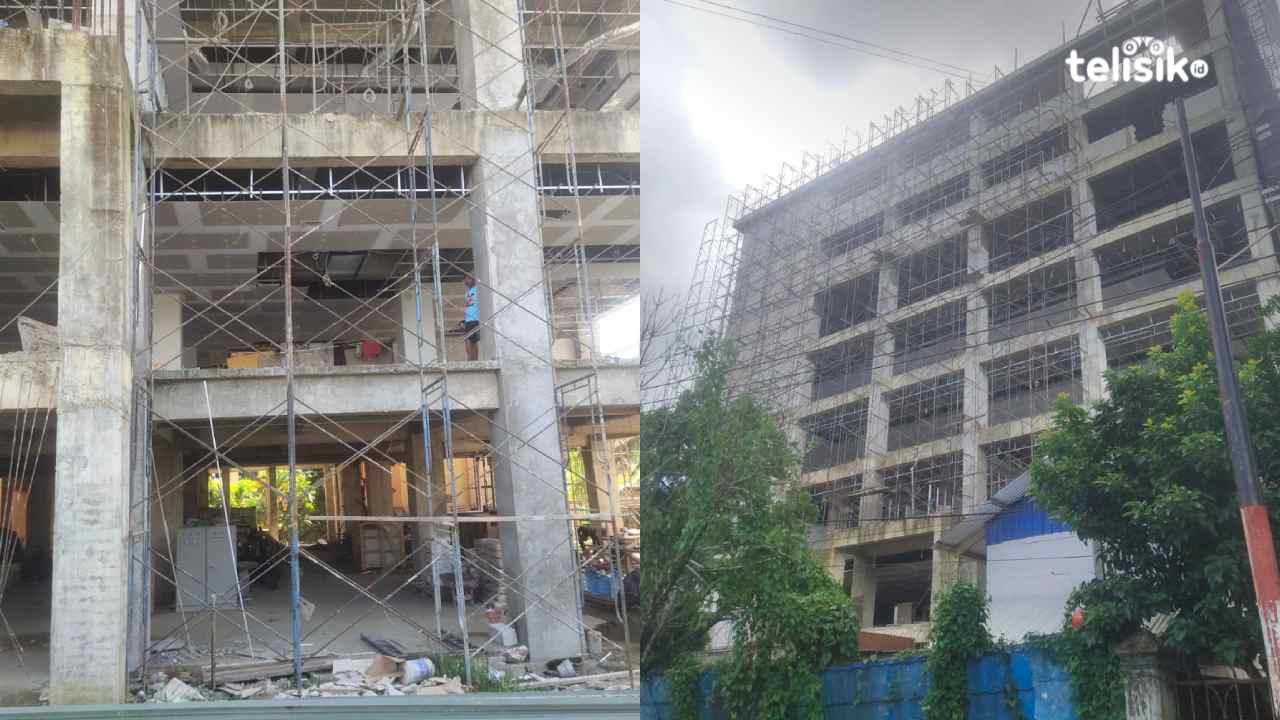 Pembangunan Gedung Rektorat UM Kendari Terus Dilanjutkan Meski Belum Penuhi K3