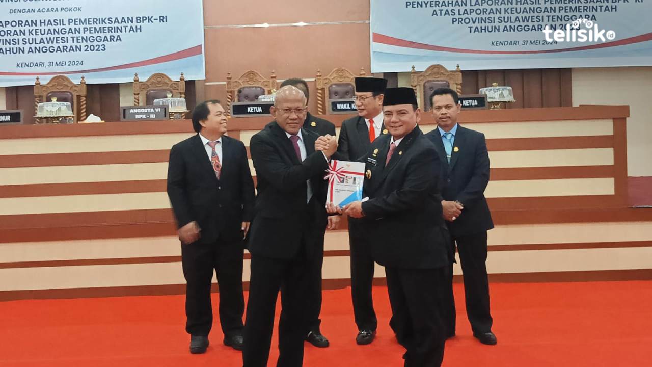 Pemprov Sulawesi Tenggara Pertahanankan Predikat WTP 11 Kali Berturut-turut