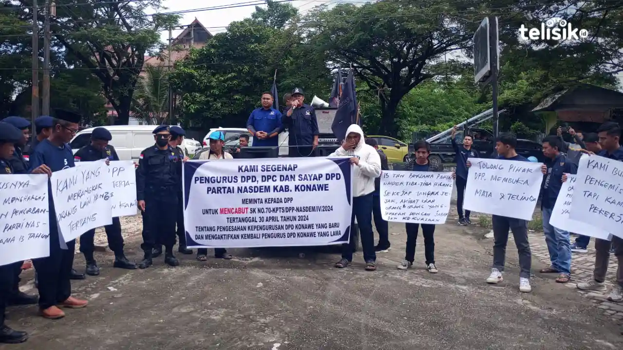 Pengurus DPD Partai NasDem Kabupaten Konawe Tak Terima Dipecat Sepihak Padahal Sudah Berdarah-darah Besarkan Partai