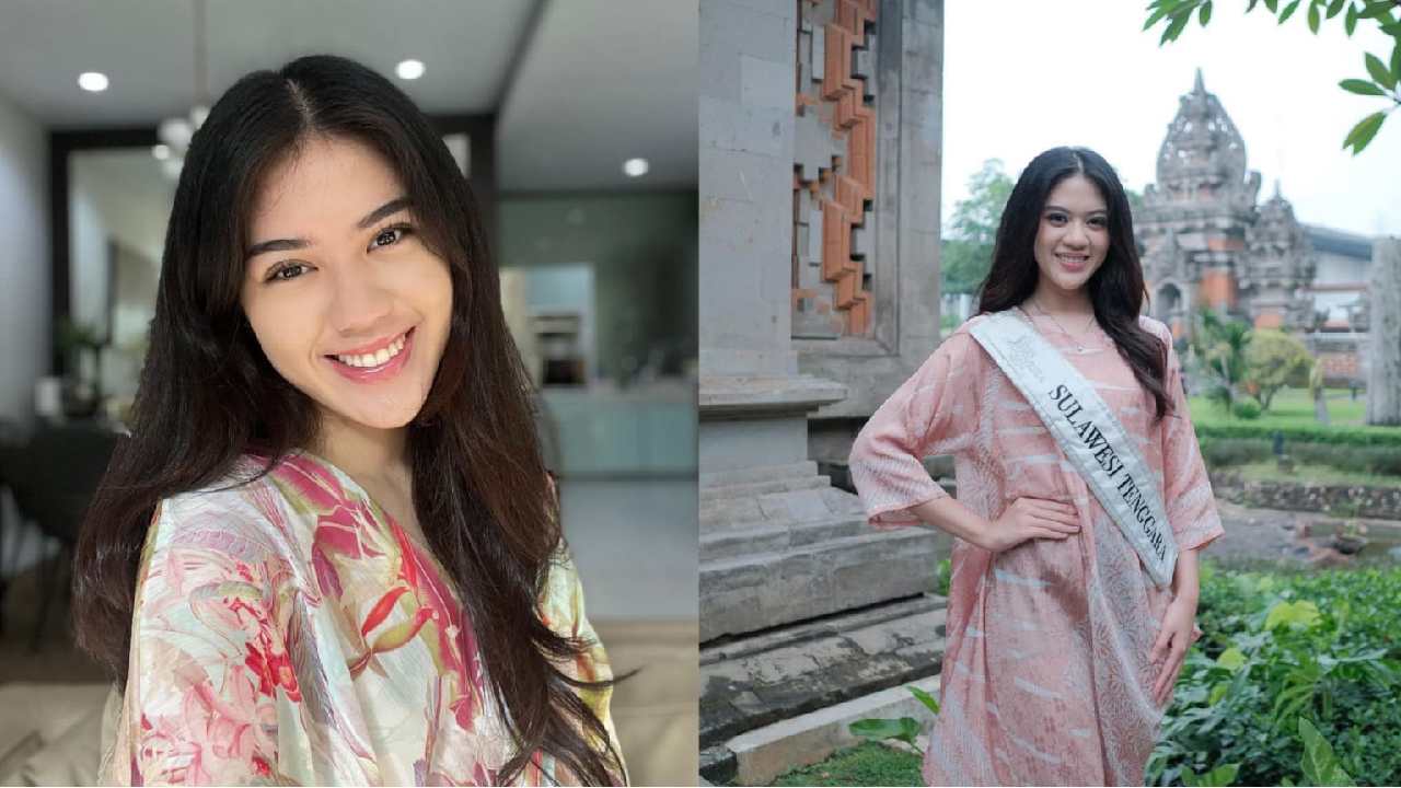 Pesona Wajah Dagna Cantik Azzahra Irianto jadi Wakil Sulawesi Tenggara di Ajang Miss Indonesia