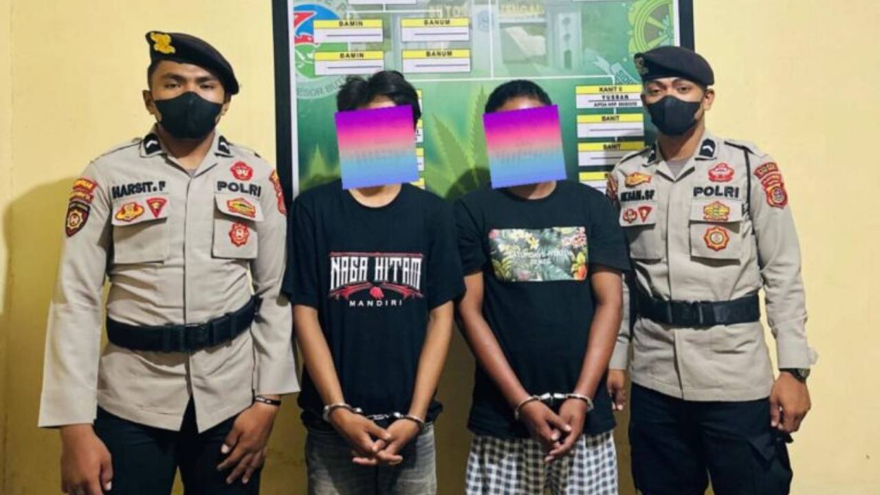 Polisi Tangkap Tangan Dua Pengedar Sabu di Buton Tengah