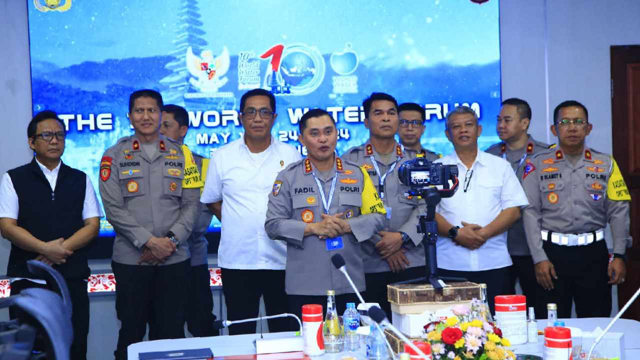 Polri Sebut Pengamanan World Water Forum di Bali Tidak Ada Hambatan