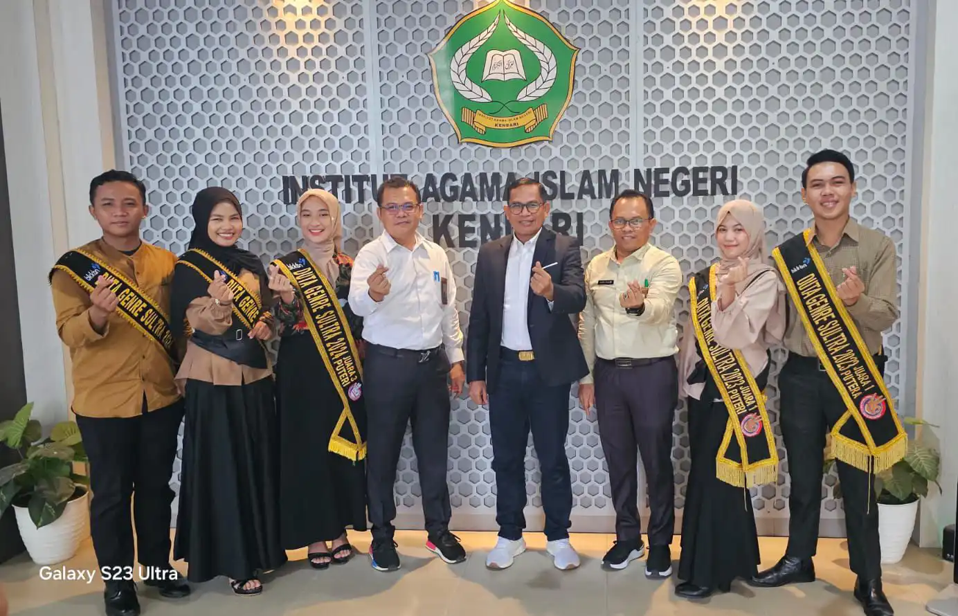 Rektor IAIN Kendari Dukung Duta GenRe Siapkan Remaja Hidup Berkualitas