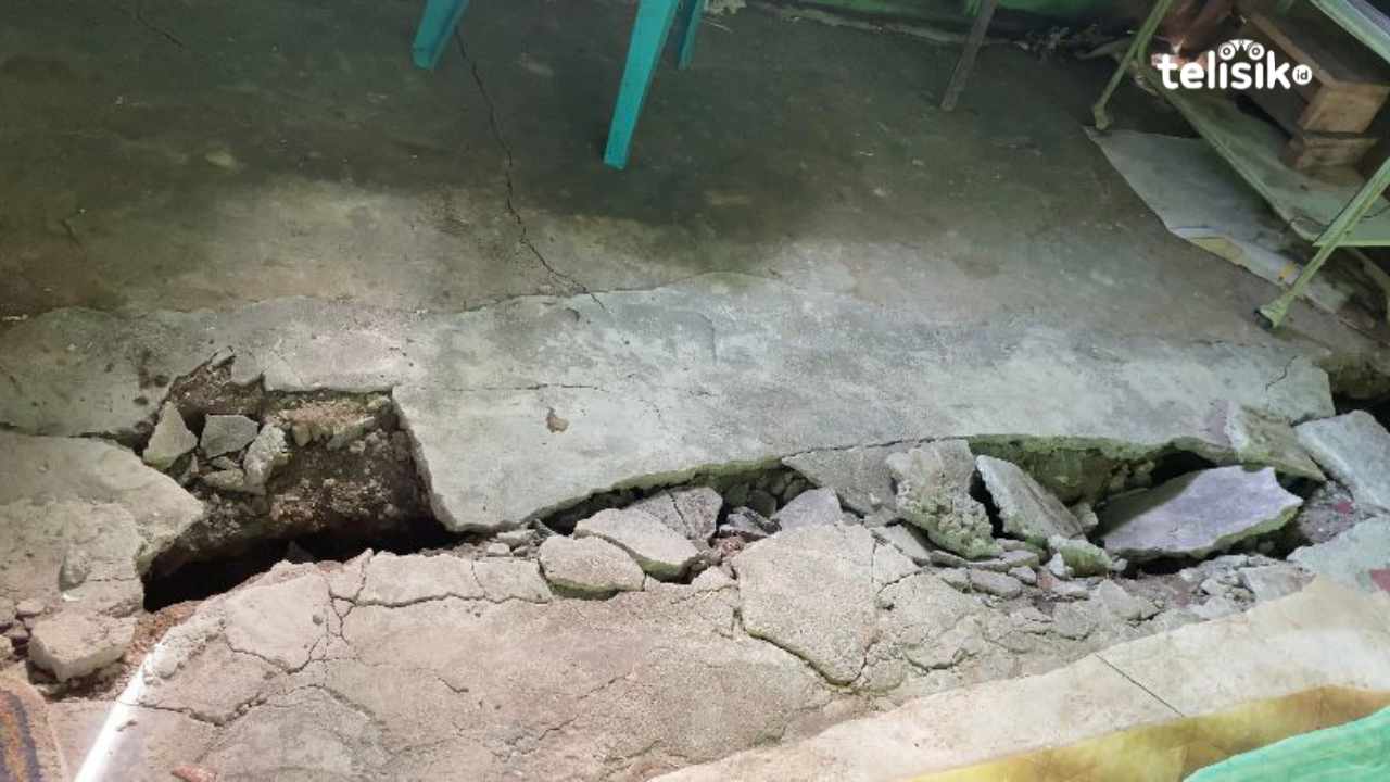 Rumah Warga di Baubau Nyaris Ambruk Akibat Talud Tidak Kuat Tahan Genangan Air