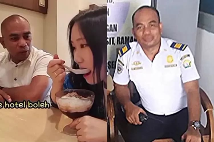 Sosok Asri Damuna, Om Botak Beristri yang Ajak Jiah YouTuber Cantik Korea ke Hotel, Ternyata Pejabat Kolaka