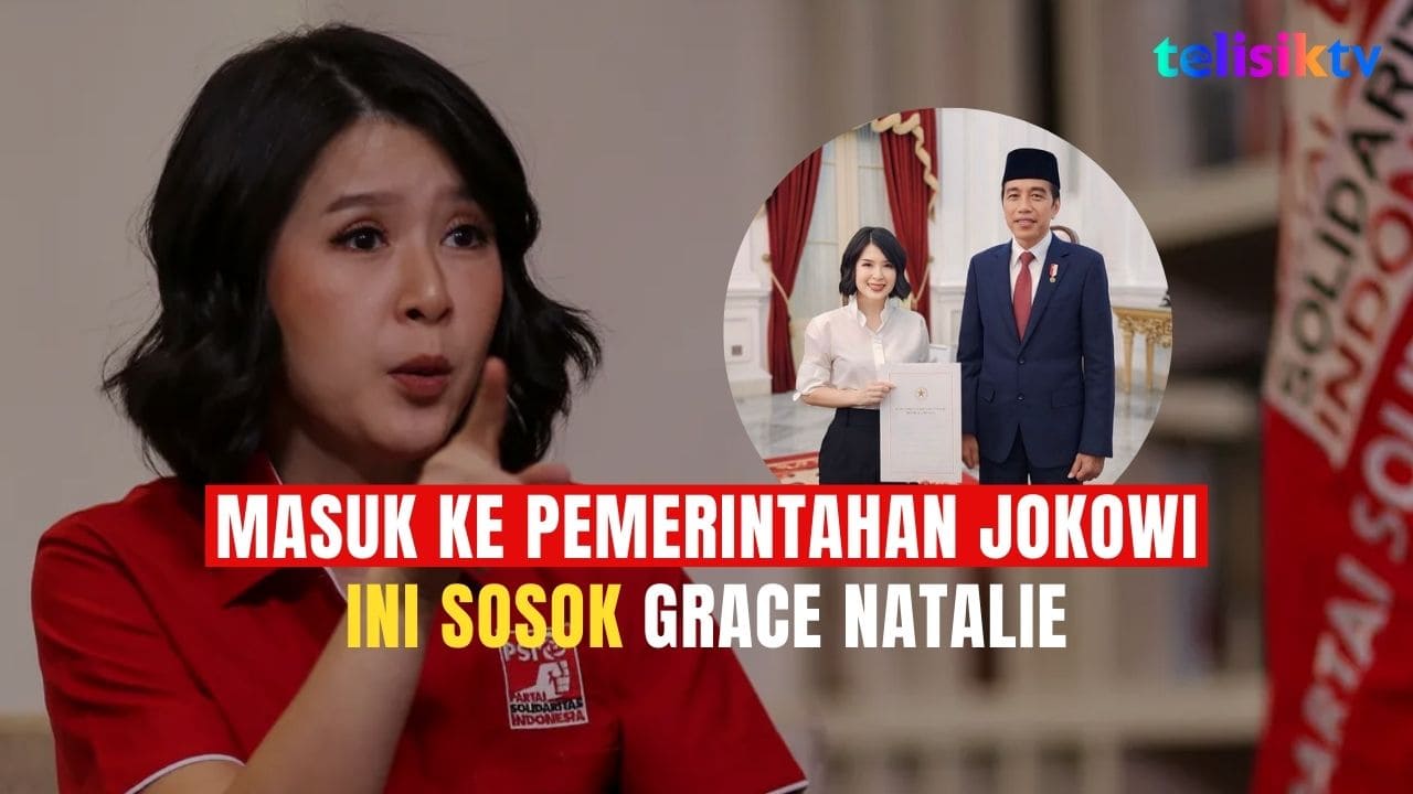 TELISIKTV: Grace Natalie Mantan Presenter Cantik Masuk Istana jadi Staf Khusus Presiden Jokowi
